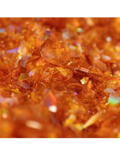 Copos Glitter Iridiscente Comestible Oro 2