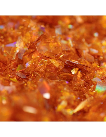 Copos Glitter Iridiscente Comestible Oro