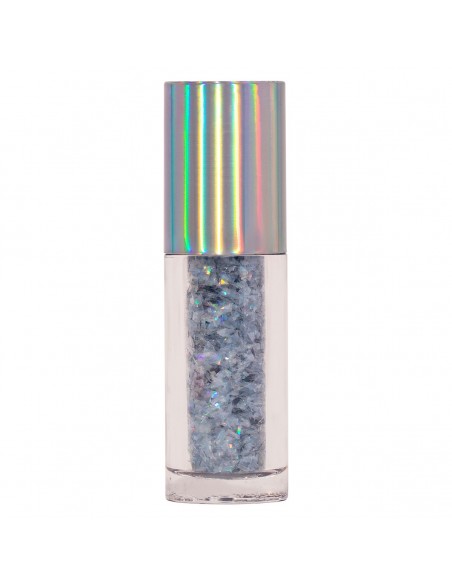 Copos Glitter Iridiscente Comestible Plata