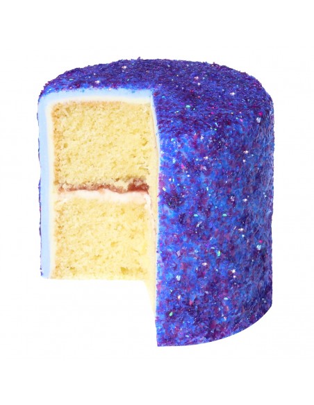 Copos Glitter Iridiscente Comestible Galaxia