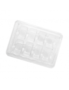 Caja transparente para macarons