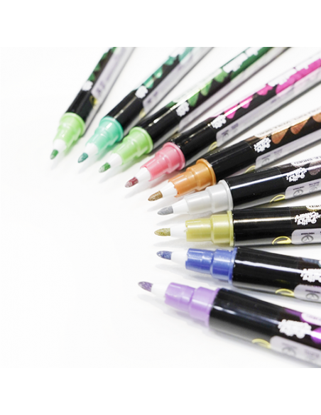 Rotulador Alimentario Metalizado Doble Punta