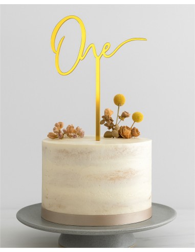 Topper para tarta One