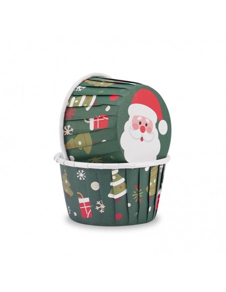 Cápsulas de Navidad con Pliegues