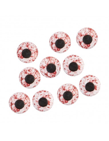 Ojos de azucar ensangrentados