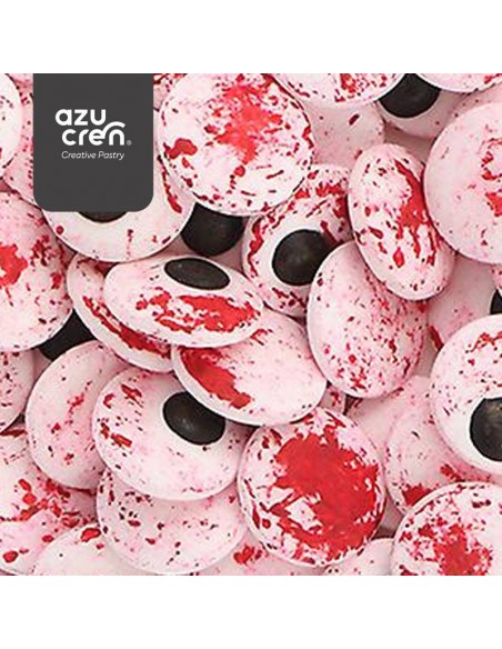 Ojos de azucar ensangrentados