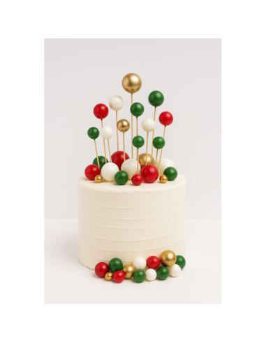 Set 32 Bolas Decorativas Mix Navidad Azucren