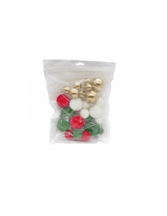 Set 32 Bolas Decorativas Mix Navidad Azucren