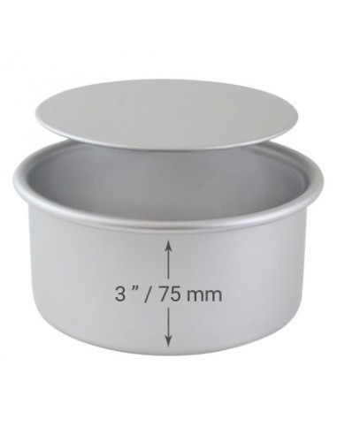 Molde de aluminio 25 cm PME base extraíble