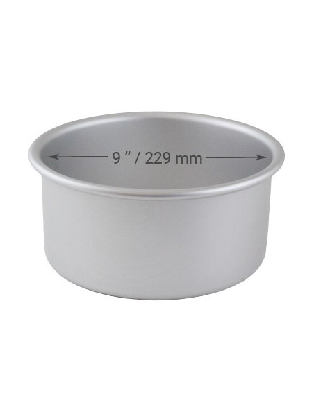 Molde de aluminio 25 cm PME base extraíble