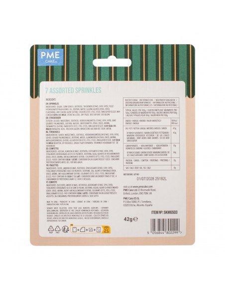 Set 7 Sprinkles Invierno PME