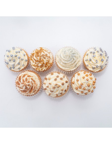 Set 7 Sprinkles Oro y Plata PME