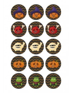Papel de azúcar Halloween para galletas Nº111