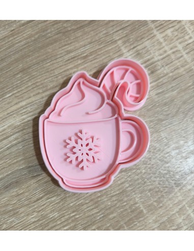 Cortador Taza Navideña con Marcador Cortador Taza Navideña con Marcador