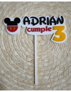 Topper Mickey personalizado 2