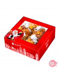 Caja con ventana Santa 20 cm 2