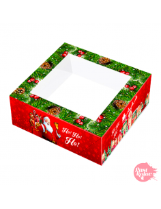 Caja con Ventana Papá Noel