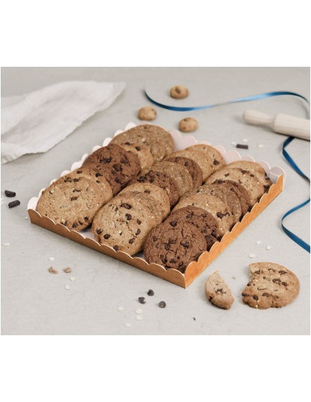 Caja Kraft con tapa transparente 20cm