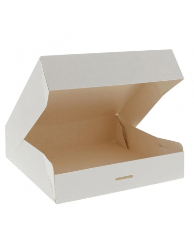 Caja blanca para dulces 26 x 5 cm