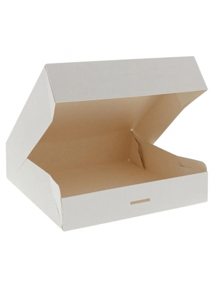 Caja blanca para dulces rectangular