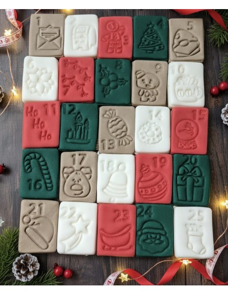 Set Multicortador con Marcadores Calendario de Adviento