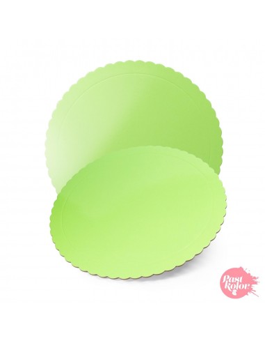 Base Tarta Fina Verde Claro 20 cm