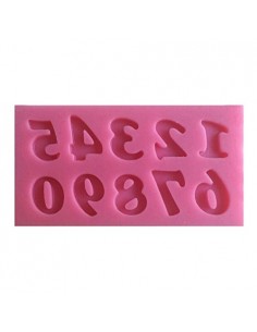 Molde de silicona números