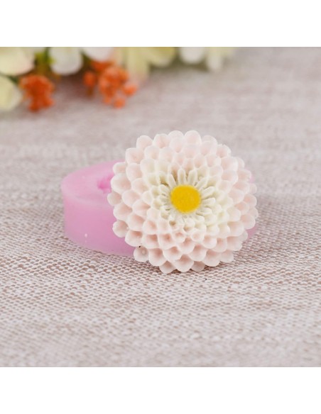 Molde Silicona Crisantemo