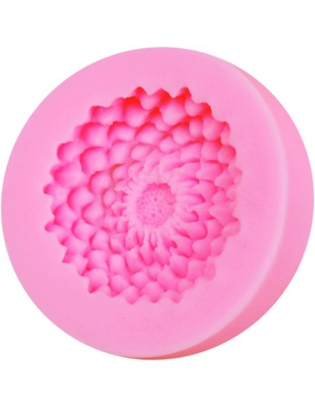 Molde Silicona Crisantemo