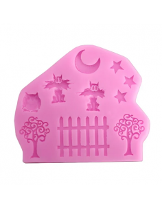 Molde de silicona nocturno