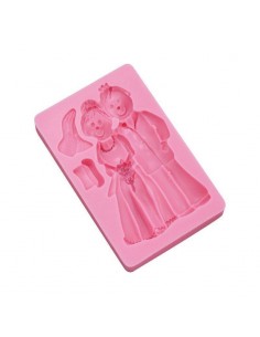 Molde de silicona pareja de novios