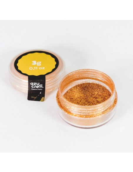 Colorante en polvo oro nuevo 3 gr Azupowder
