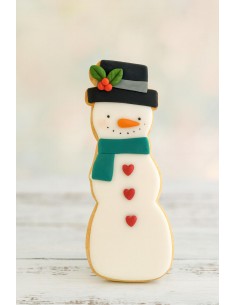 Set Cortadores Abeto y Muñeco de Nieve 15cm 2