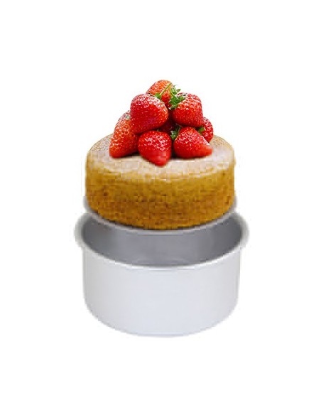 Molde de aluminio 15 cm PME base extraíble