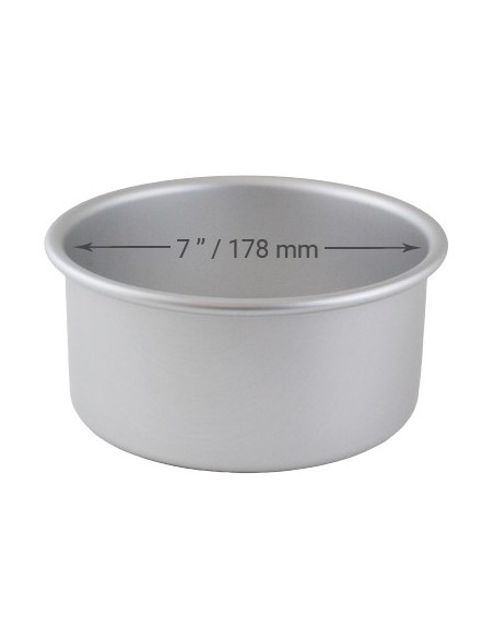 Molde de aluminio 18 cm PME base extraíble