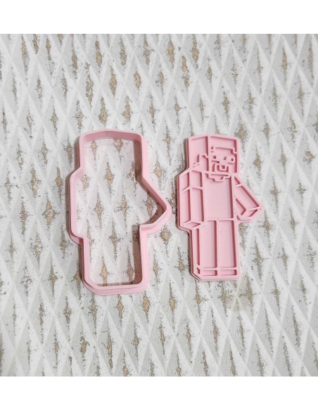 Cortador Steve Minecraft con Marcador