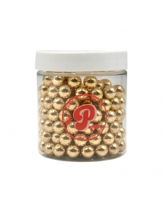 Perlas Comestibles Oro Metalizado 10mm Pastry Colours