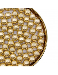 Perlas Comestibles Oro Metalizado 14mm Pastry Colours 2