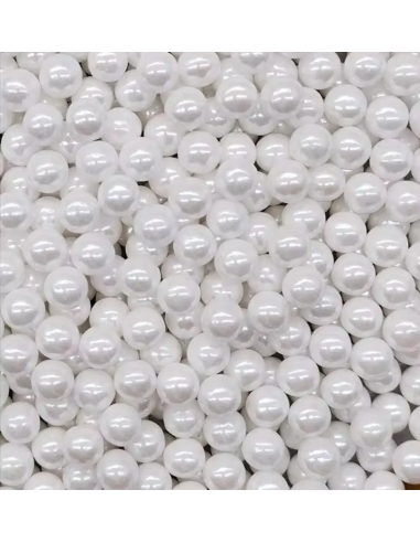 Perlas Comestibles Blancas Nacaradas 7mm Pastry Colours