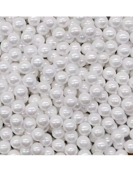 Perlas Comestibles Blancas Nacaradas 7mm Pastry Colours