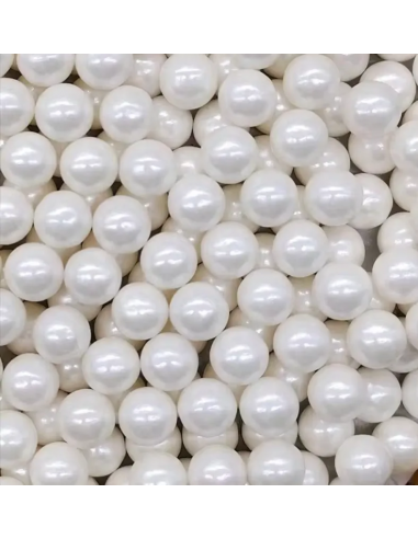 Perlas Comestibles Blancas Nacaradas 10mm Pastry Colours
