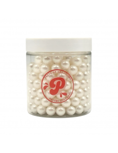 Perlas Comestibles Blancas Nacaradas 10mm Pastry Colours