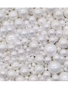 Mix Perlas Comestibles Blancas Nacaradas 1kg