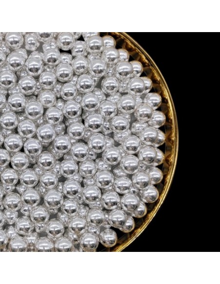 Perlas Comestibles Plata 10mm Pastry Colours