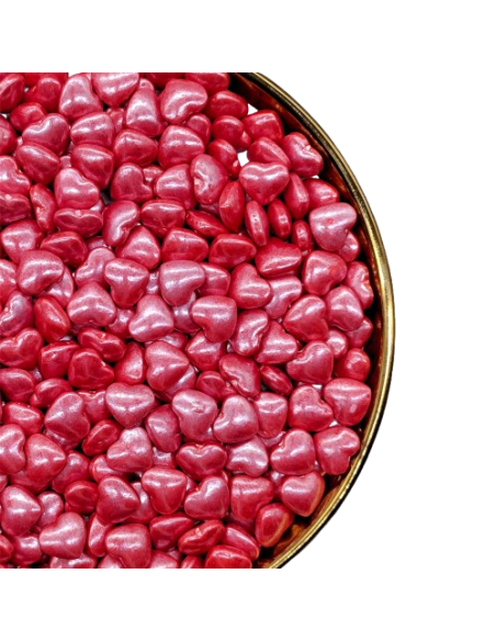 Corazones Rojos Comestibles Pastry Colours