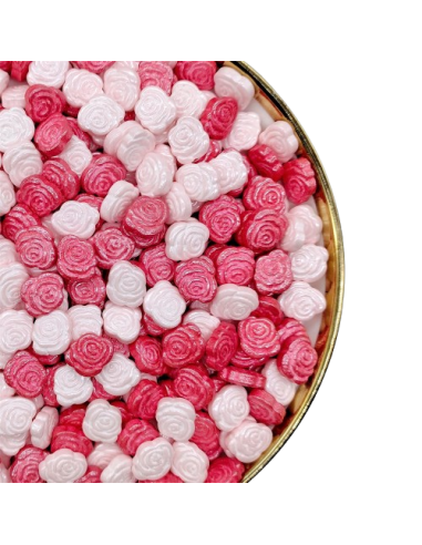Rosas Comestibles Rojas y Rosas Pastry Colours