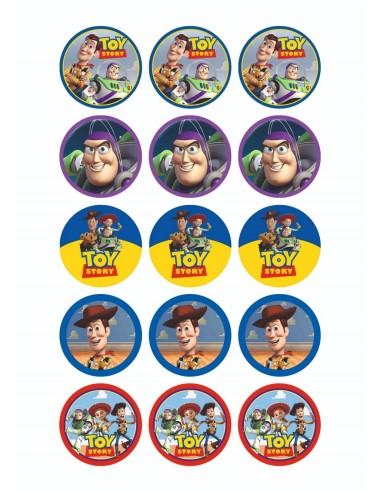 Papel Comestible Toy Story para Galletas