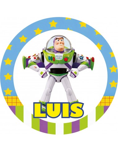 Papel Comestible Buzz Lightyear Toy Story Personalizado