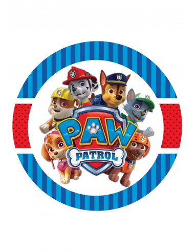 papel Comestible Paw Patrol