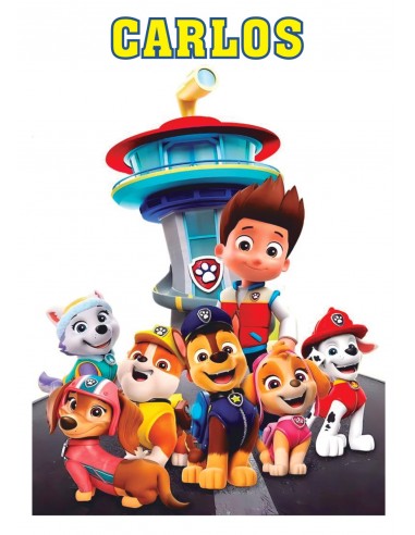 Papel Comestible Patrulla Canina Personalizado